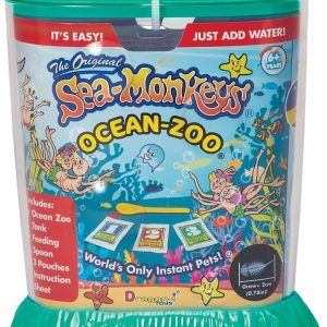 Sea-Monkeys? Ocean Zoo - World-s Only Instant Pets? - Assorted Colors - Ages 6+ (Pack of 1)
